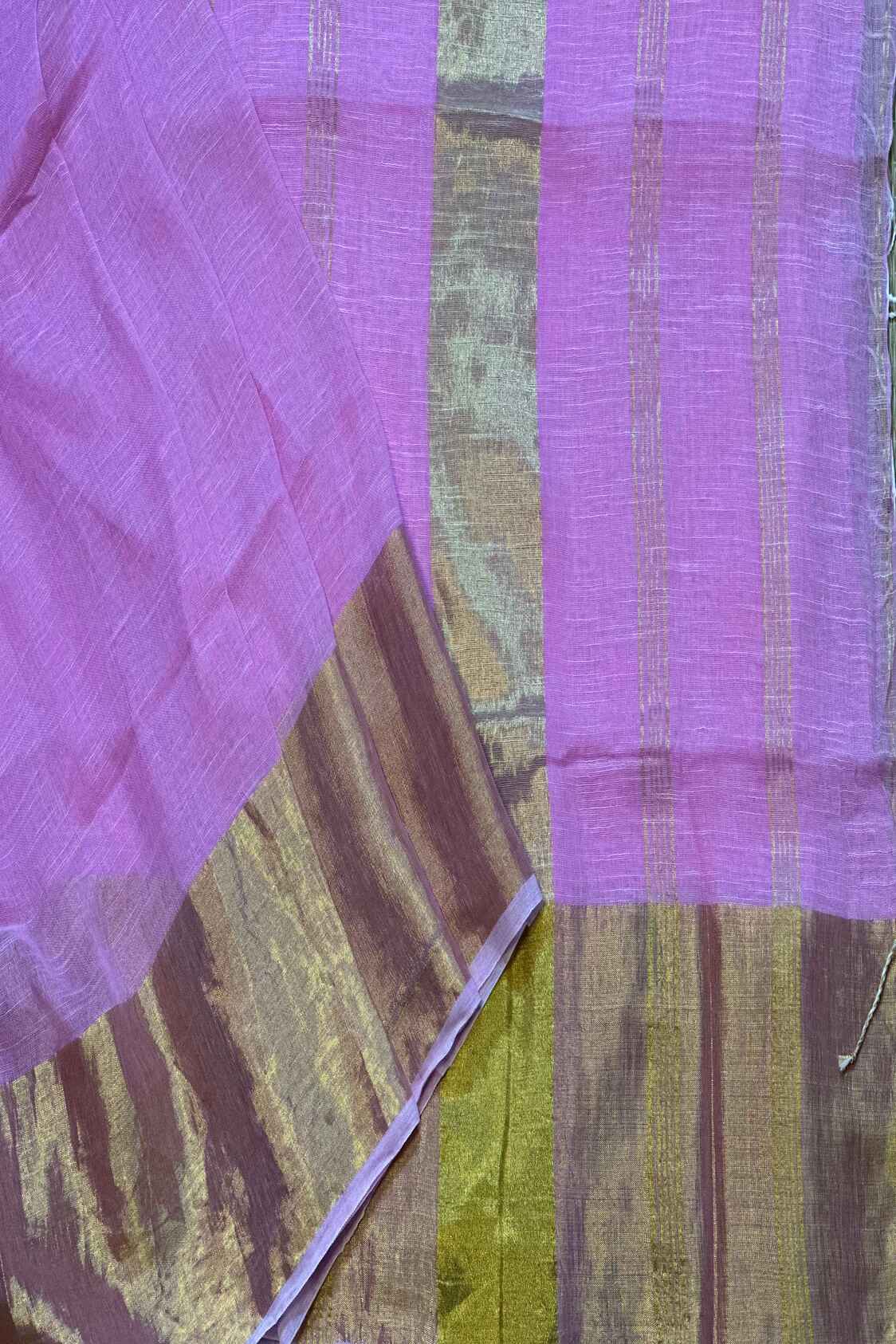 Bhagalpuri Linen - Light Pink - Image 2