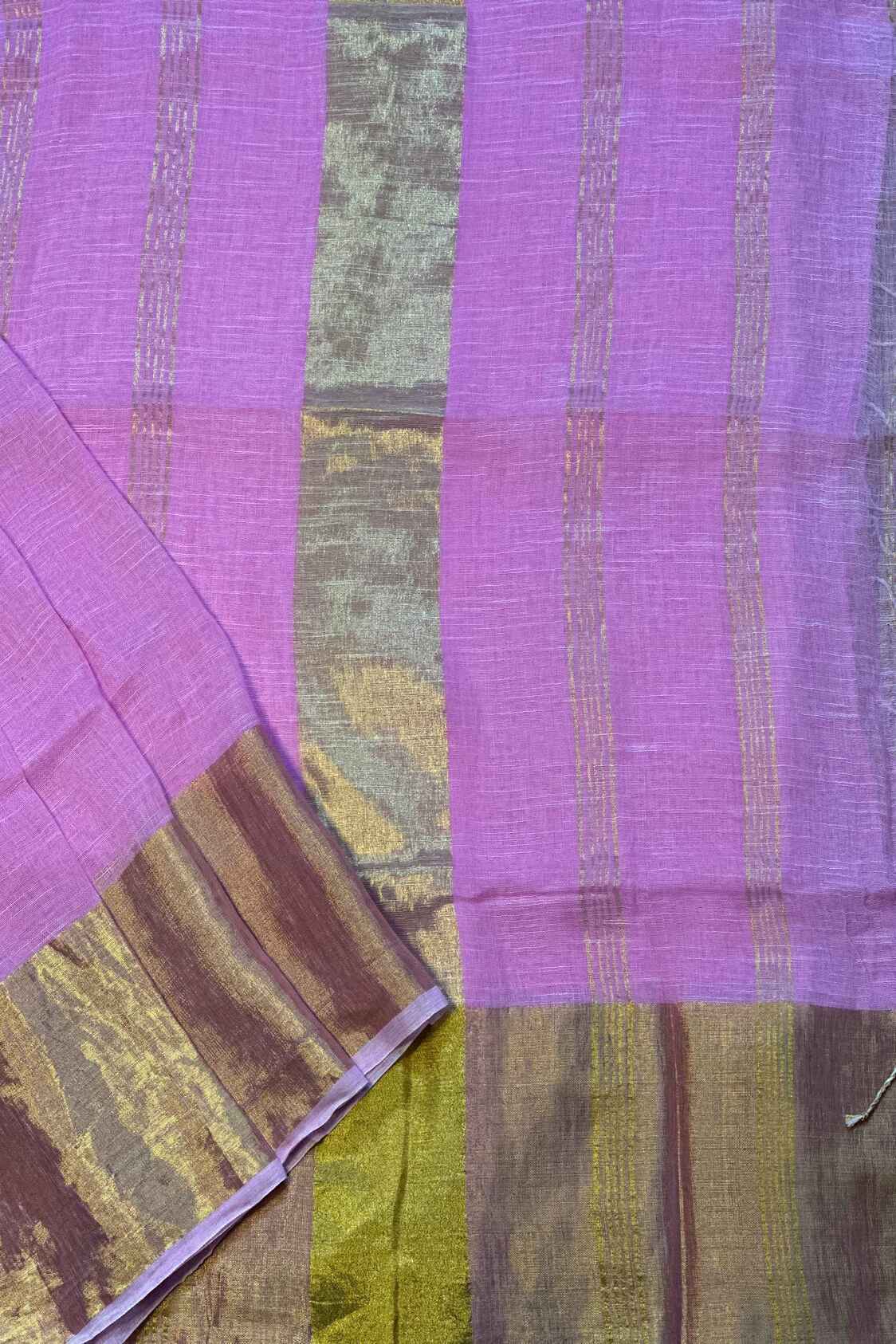 Bhagalpuri Linen - Light Pink