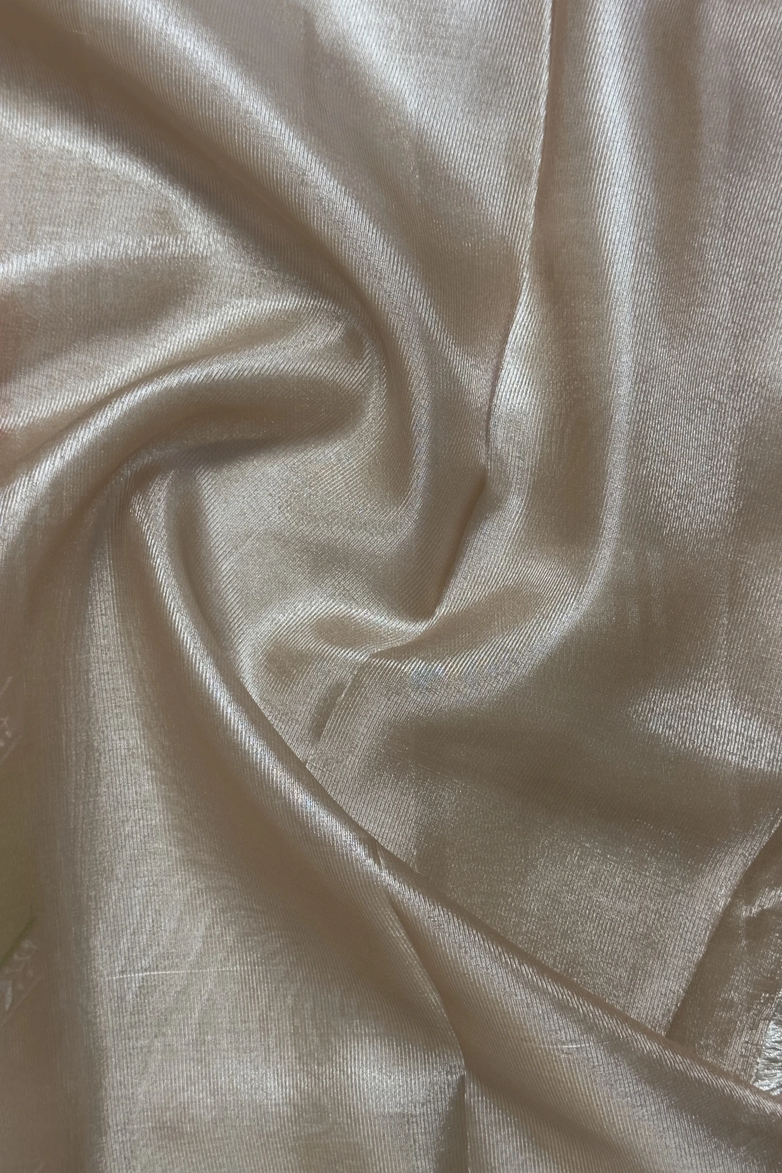 Banarasi Tissue Silk - Orange Pink - Image 3