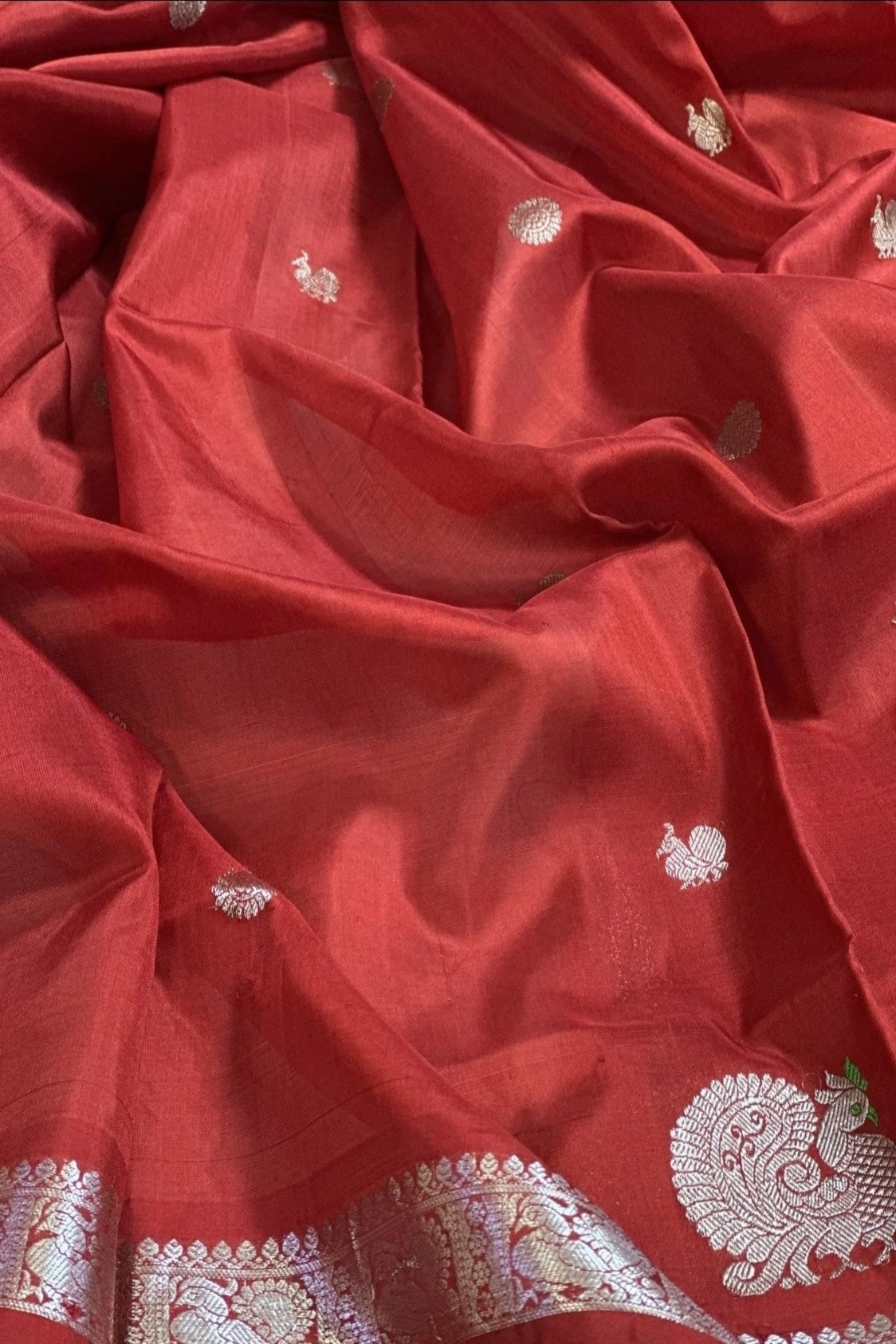 Venkatagiri Silk - Red - Image 3